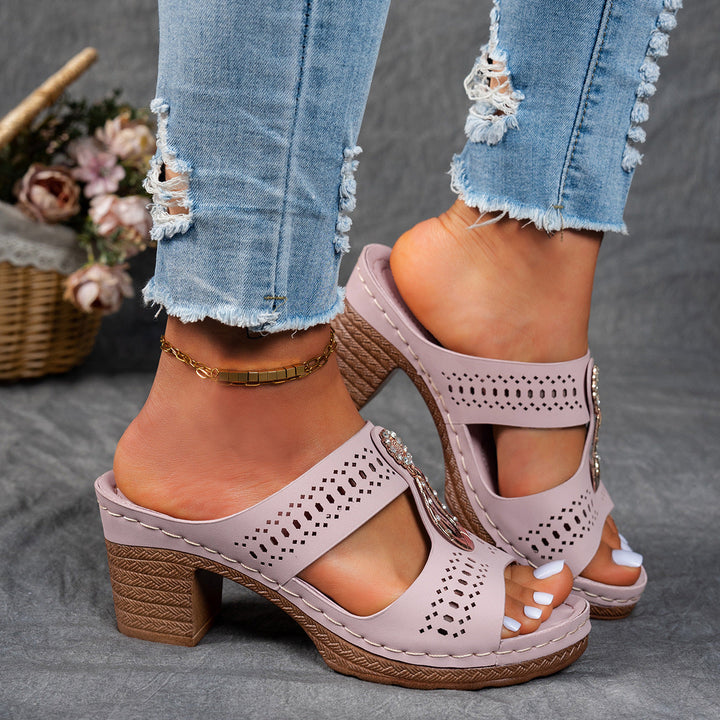 Linda | High Heel Supportive Comfort Sandals