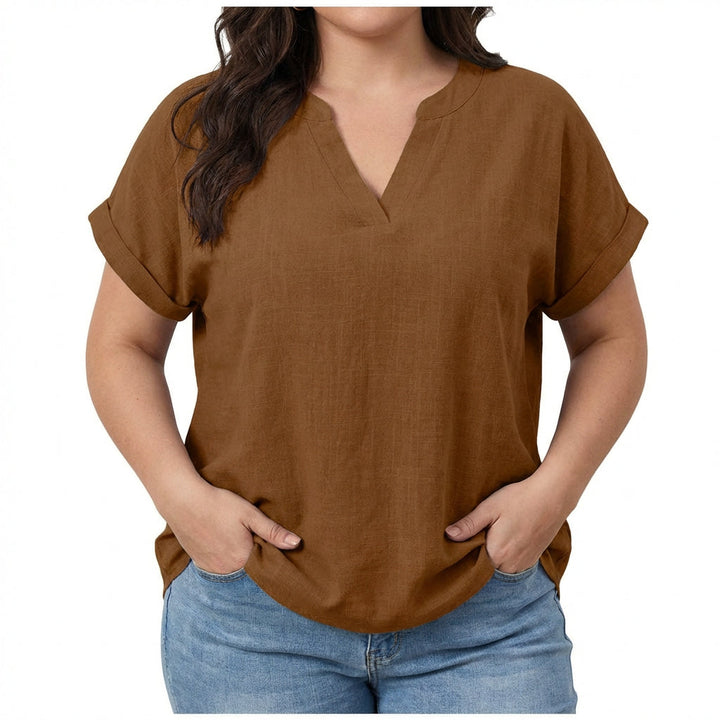 Vienne | Relaxed V-Neck Blouse