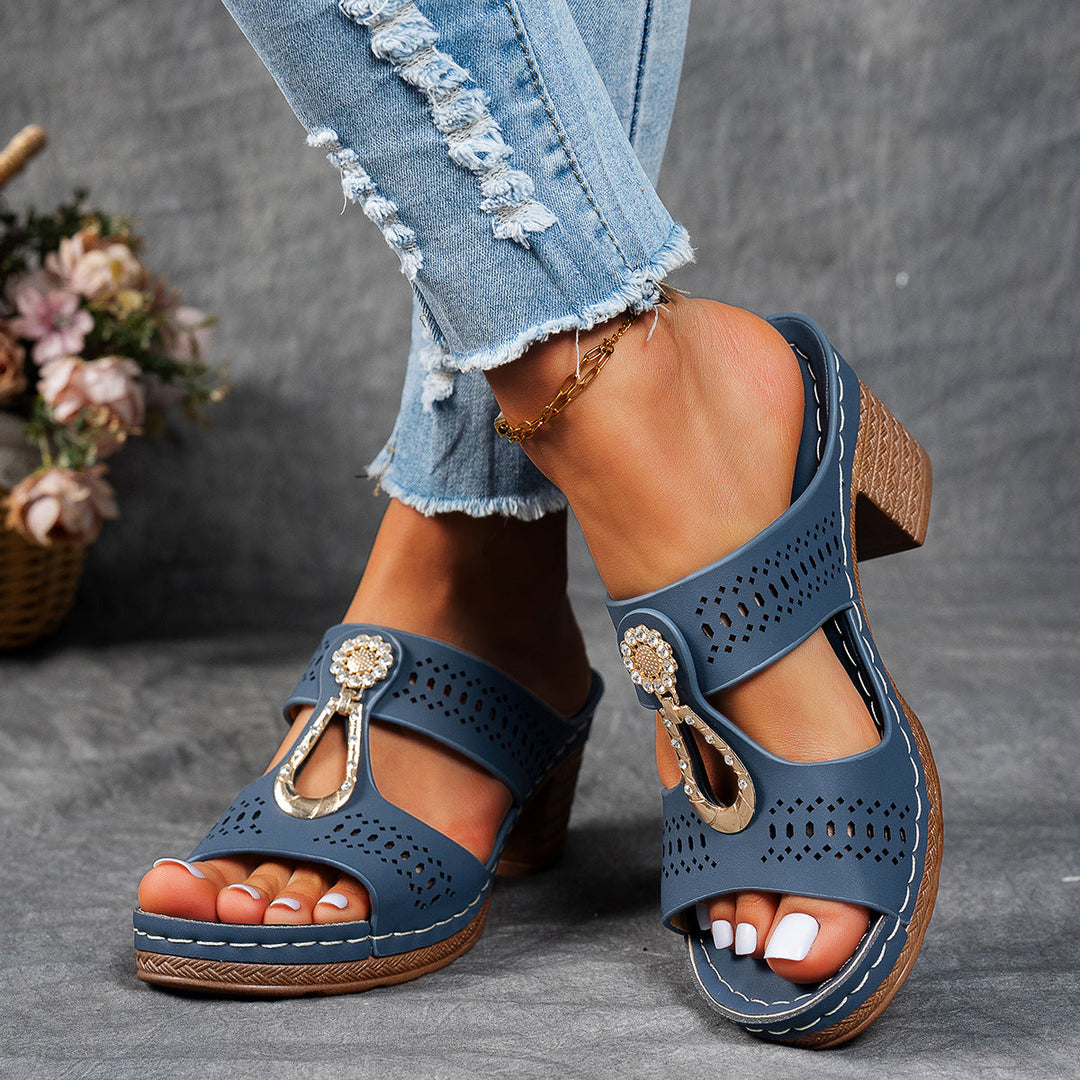 Linda | High Heel Supportive Comfort Sandals