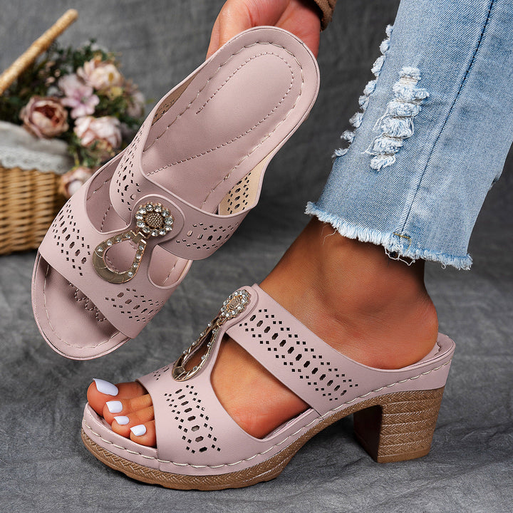 Linda | High Heel Supportive Comfort Sandals