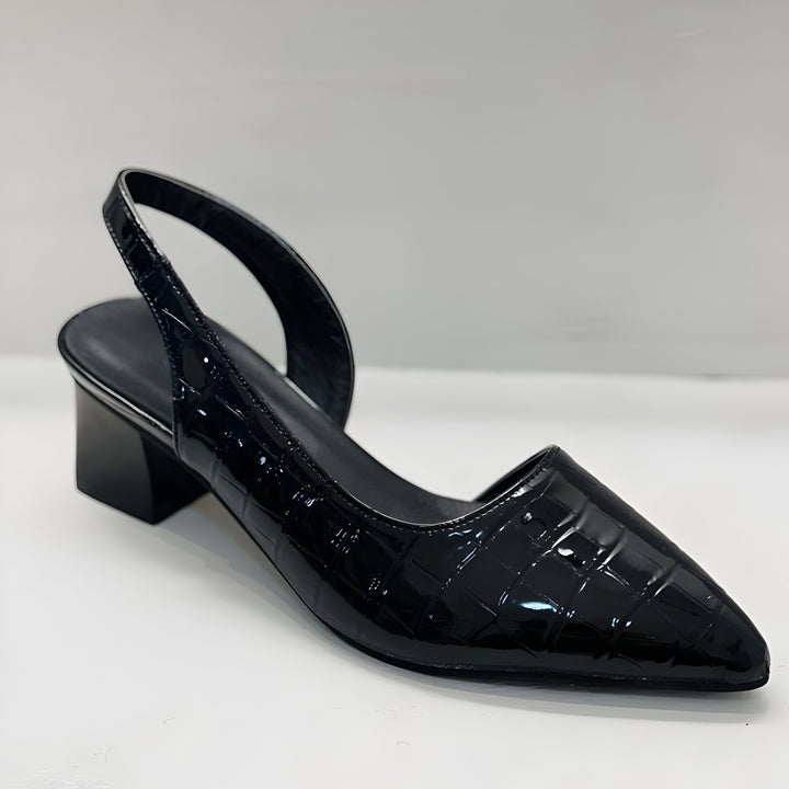 Supportive Comfortable Real Leather Heels