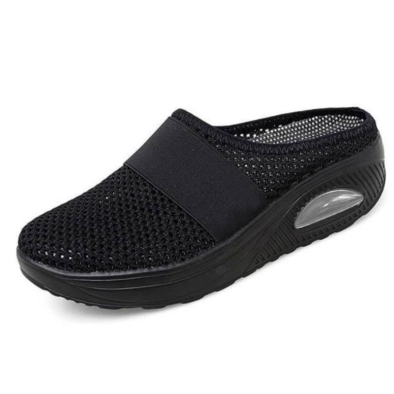 Elaine | Breathable Supportive Slip-On Mules