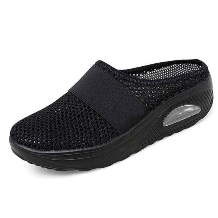 Elaine | Breathable Supportive Slip-On Mules