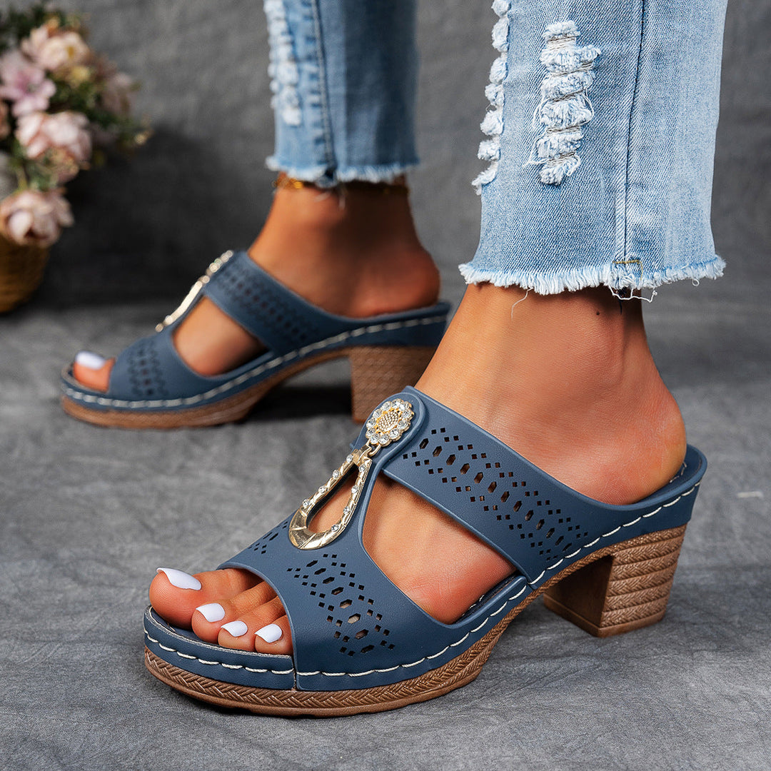 Linda | High Heel Supportive Comfort Sandals
