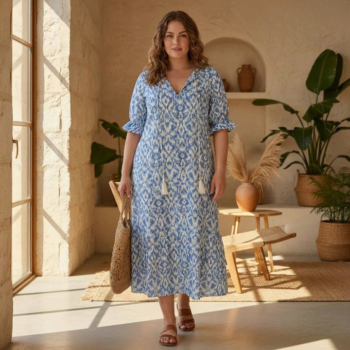 Rosalind | Boho Tummy Coverage Dress