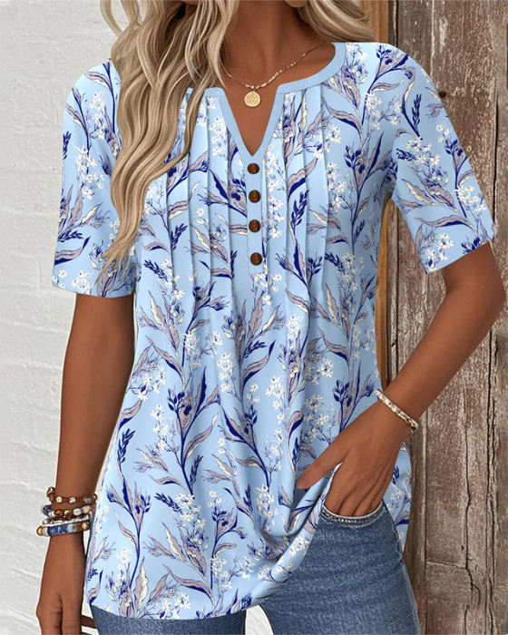 Charlotte Pleated Blouse