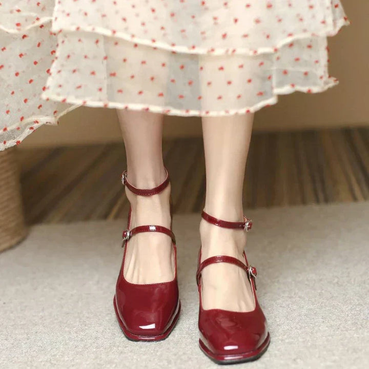Sophie | Elegant Ankle-Strap Pumps