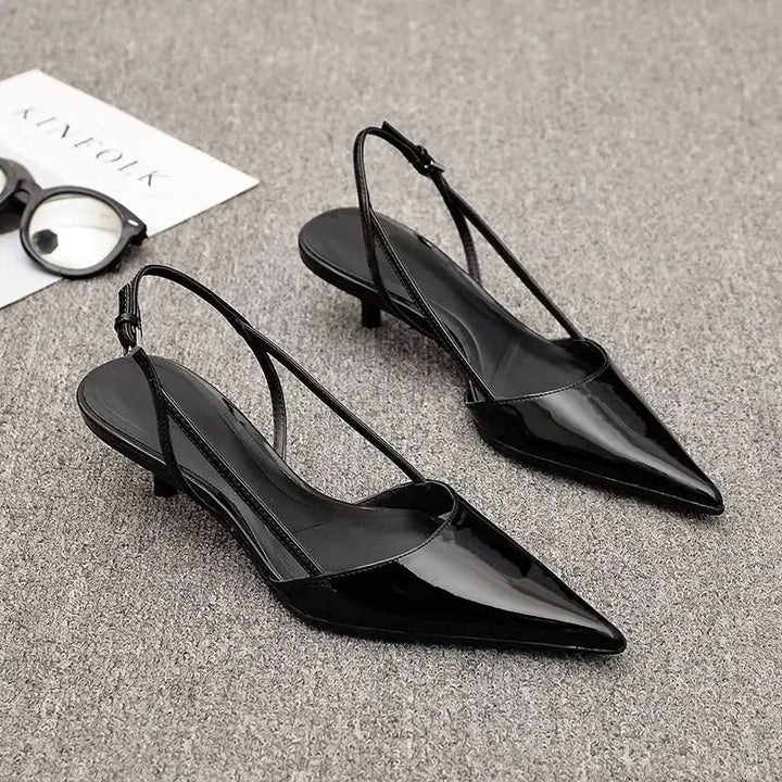 Madison | Slingback Low Heels