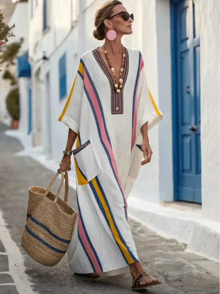 Vera Coastal Flow Dress