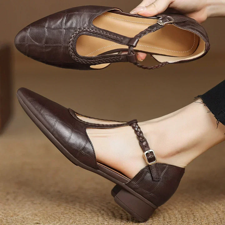 Real Leather Mary Janes