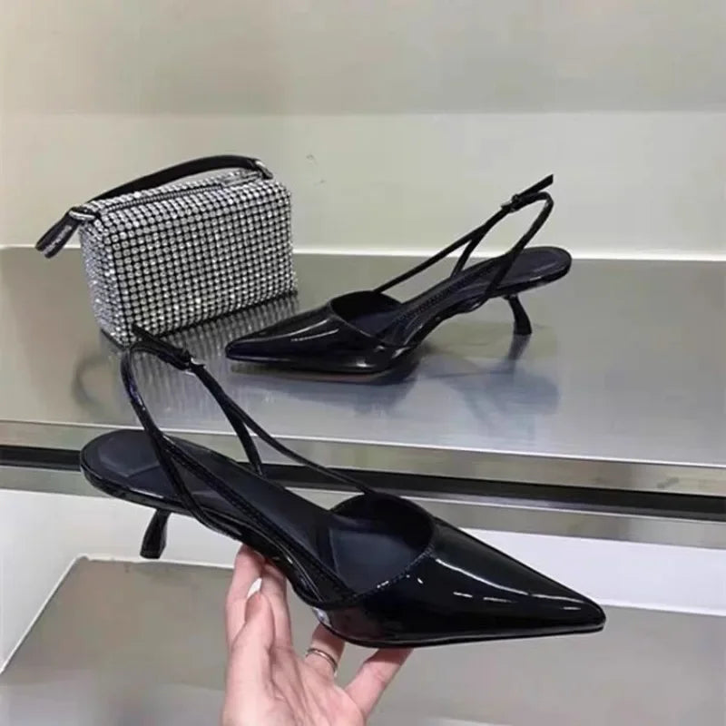 Madison | Slingback Low Heels