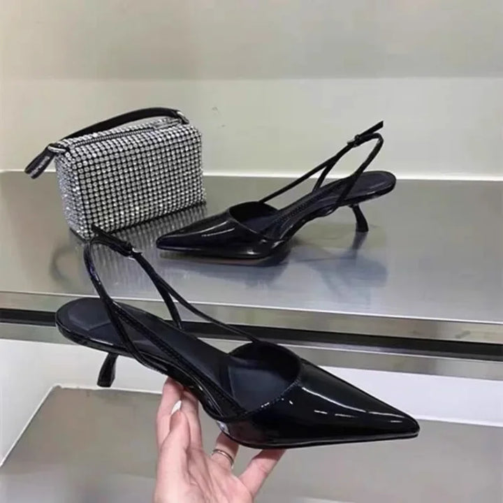 Madison | Slingback Low Heels