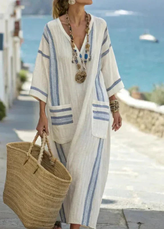 Vera Coastal Flow Dress
