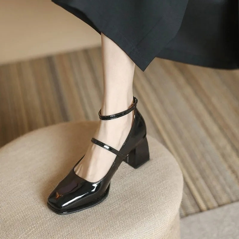 Sophie | Elegant Ankle-Strap Pumps