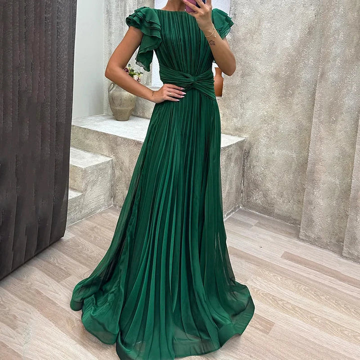 Abigail | Pleated Evening Dress