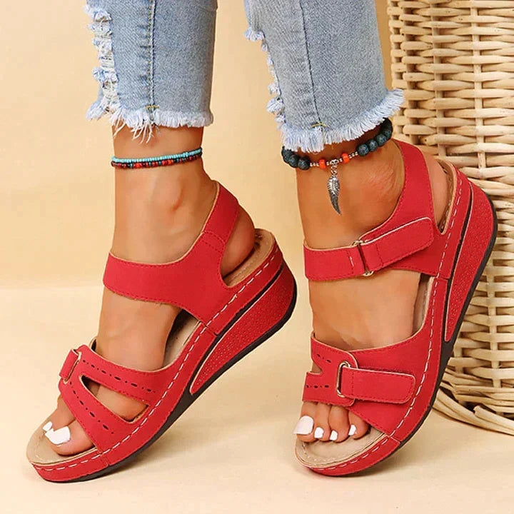 Comfortable Supportive Sandals with Wedge
