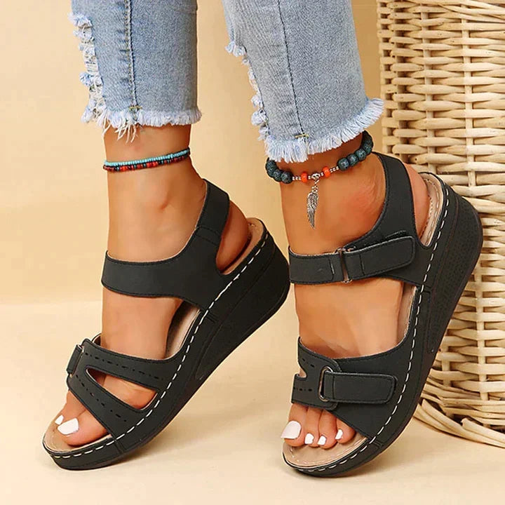 Comfortable Supportive Sandals with Wedge