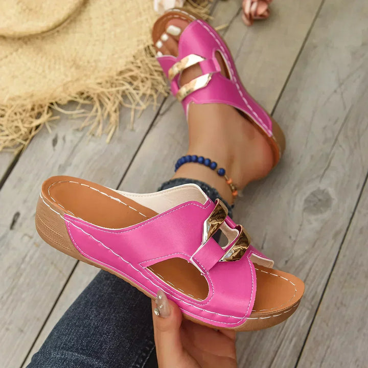 Lina | Supportive Wedge Heel sandals