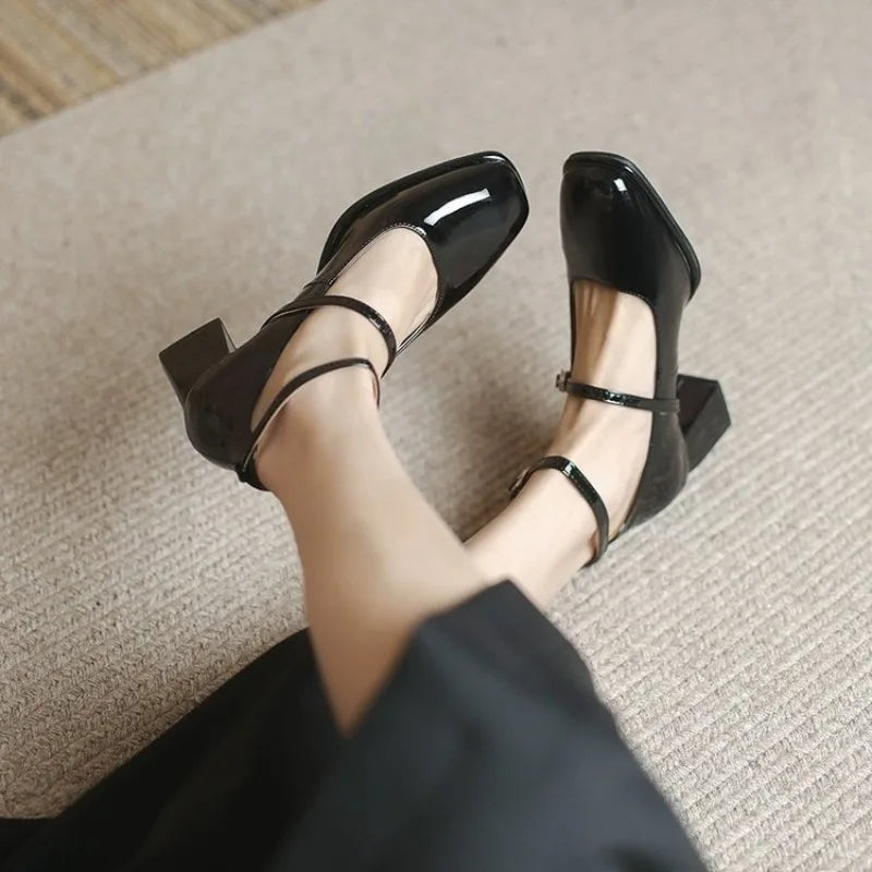 Sophie | Elegant Ankle-Strap Pumps