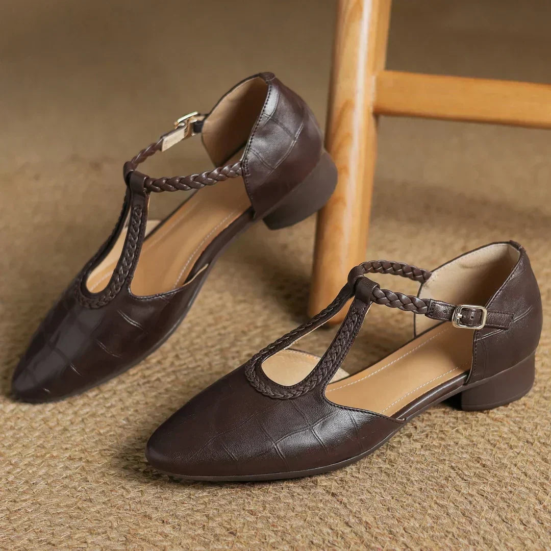 Real Leather Mary Janes