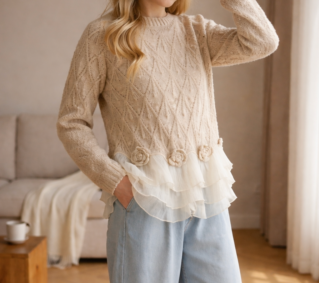 Taylor | Ruffle Cardigan