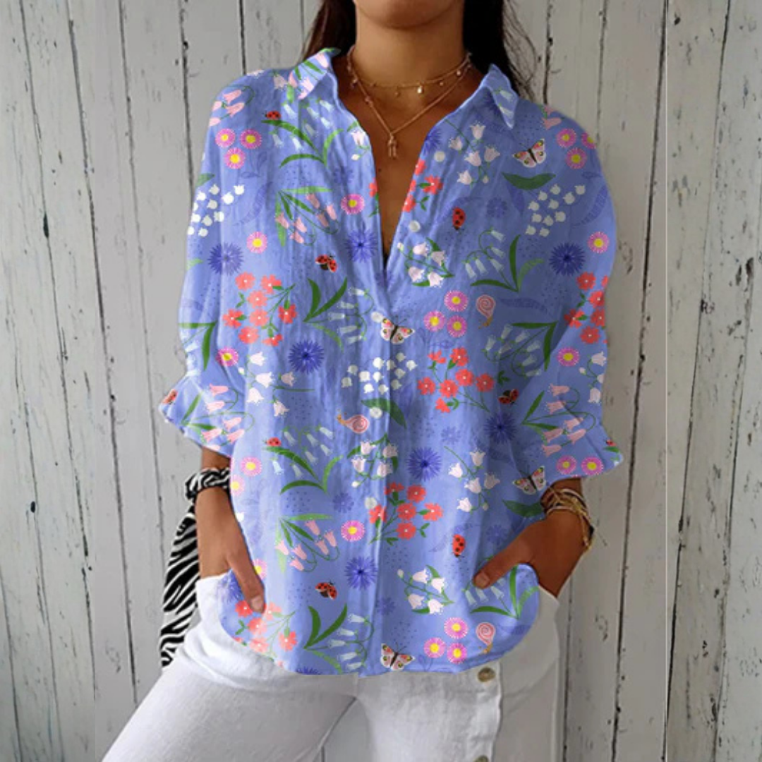 Louise | Playful Dogs Blouse