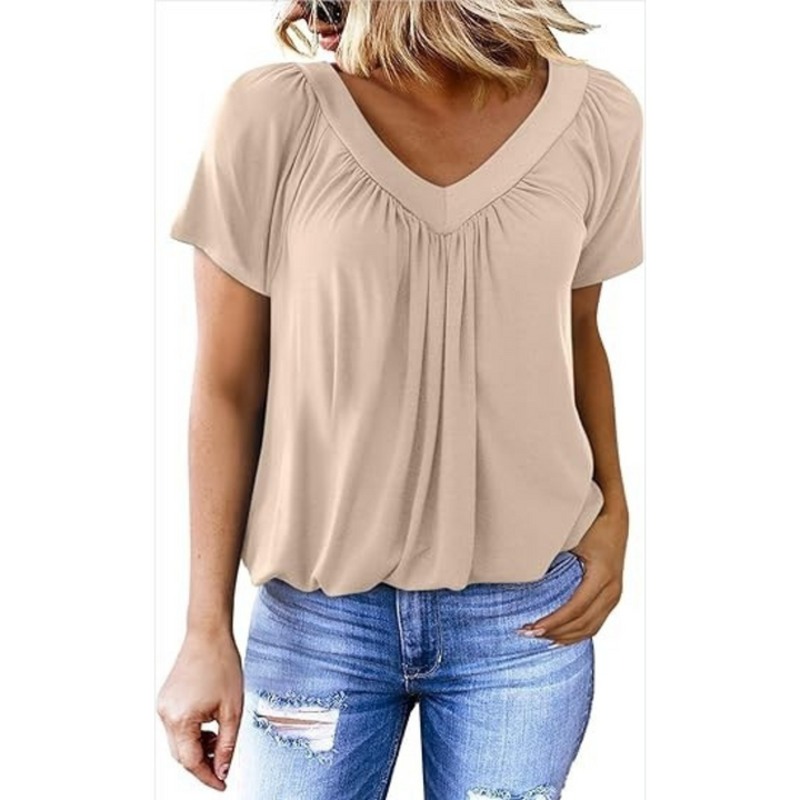 Kennedy | Casual V-Neck Top