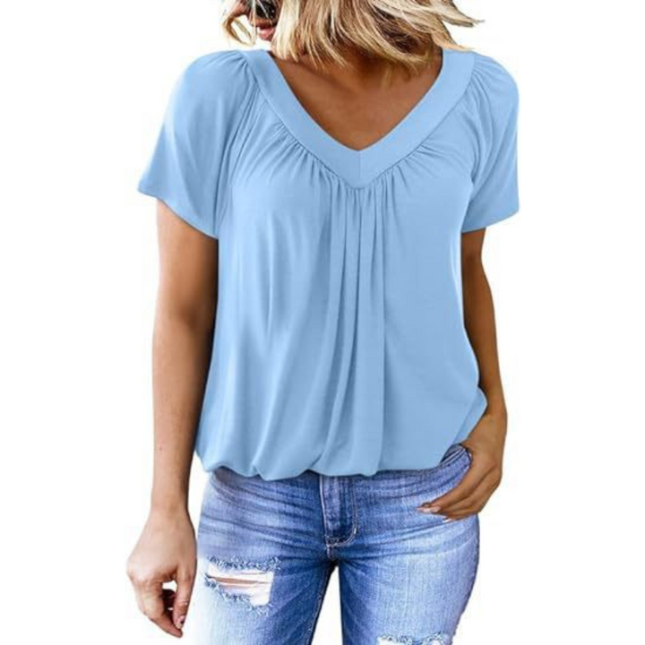 Kennedy | Casual V-Neck Top