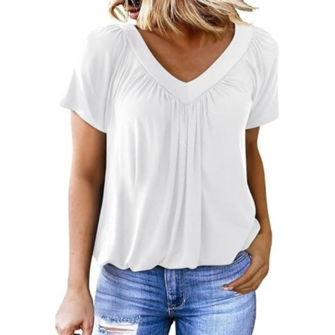 Kennedy | Casual V-Neck Top