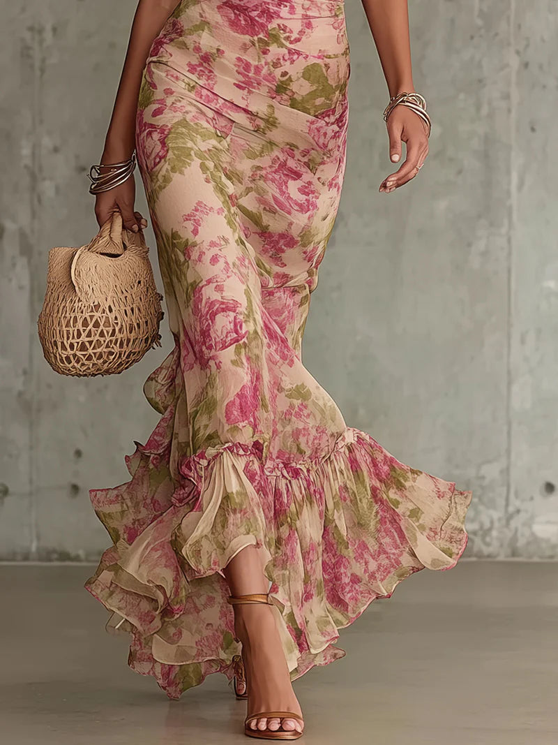 Racquella Vintage Maxi Dress