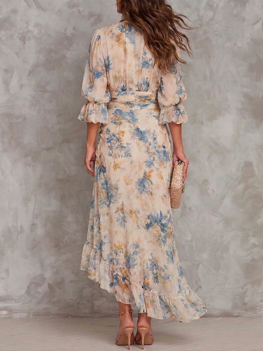 Cassia Floral Maxi Dress