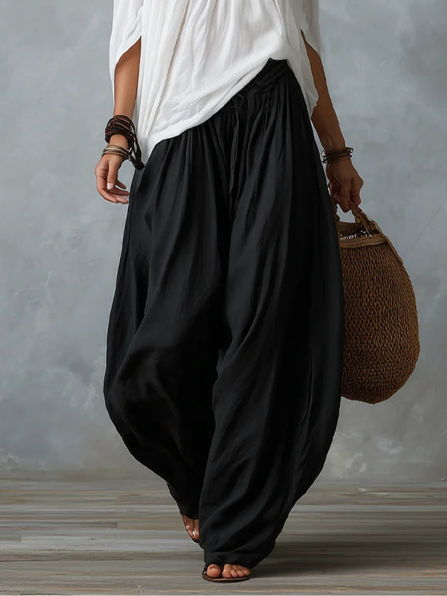 Bianca | Off-Shoulder Top &amp; Lantern Pants Set