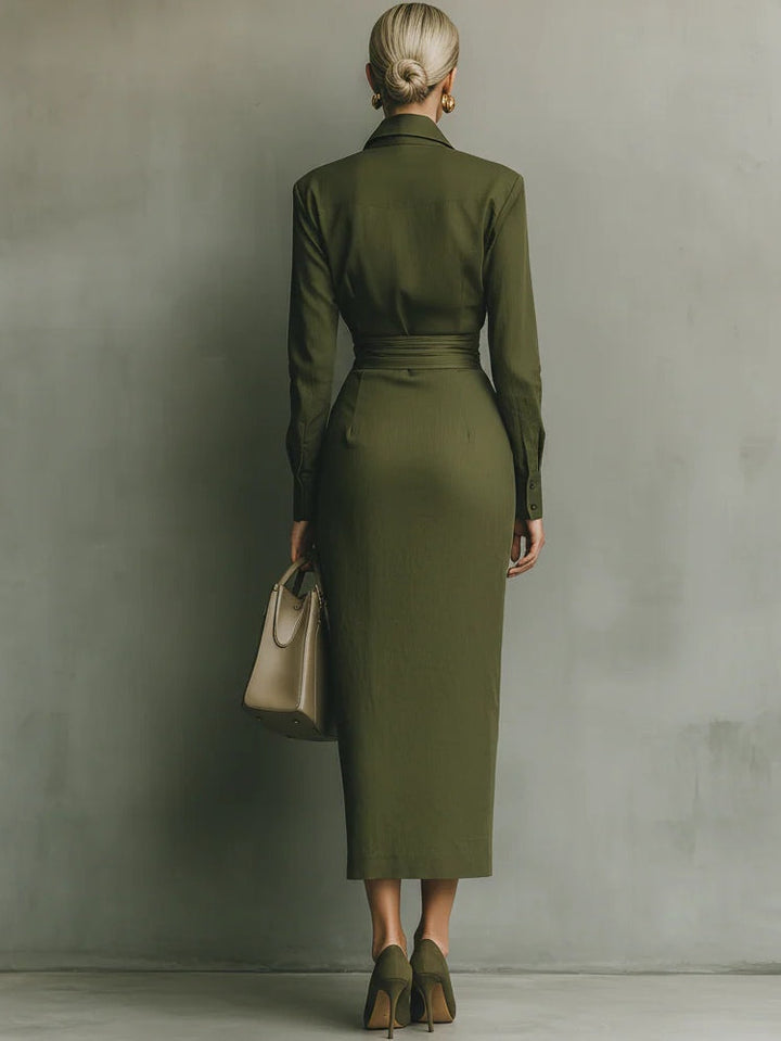 Hera | Elegant Fitted Maxi Dress
