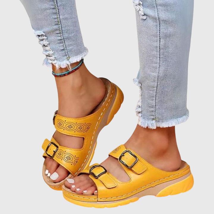 Diora | Supportive Leather Sandals
