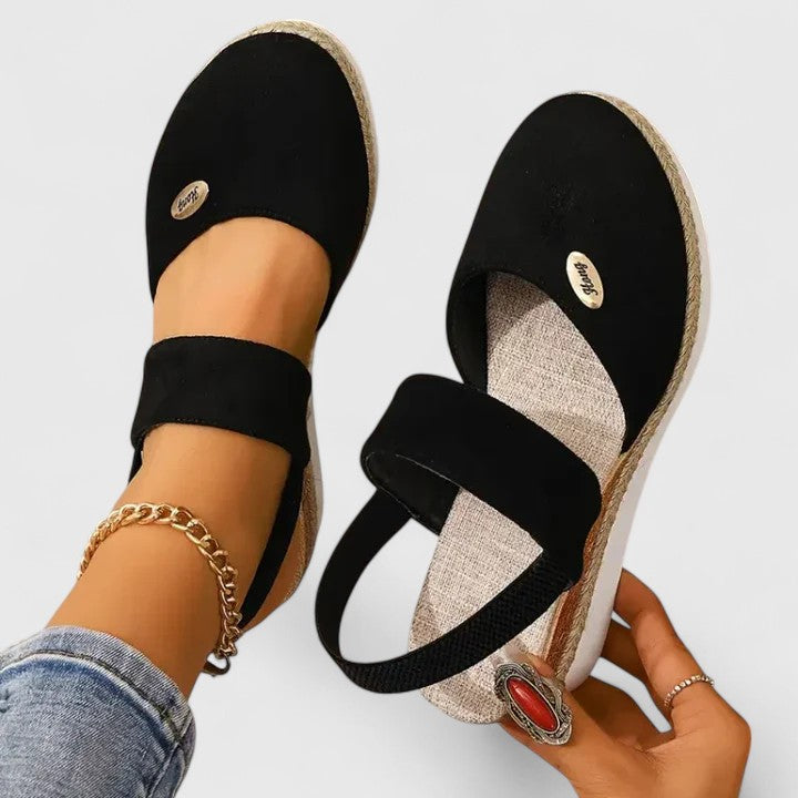 Eliza | Platform Slingback Comfort Sandals