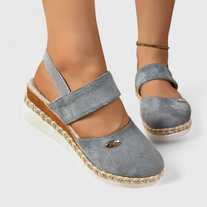 Eliza | Platform Slingback Comfort Sandals