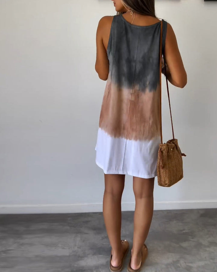 Vionette | Casual Gradient Dress