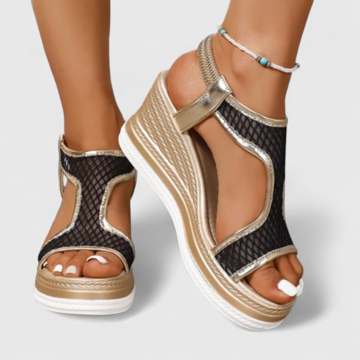 Jessica | Supportive Wedge Sandals