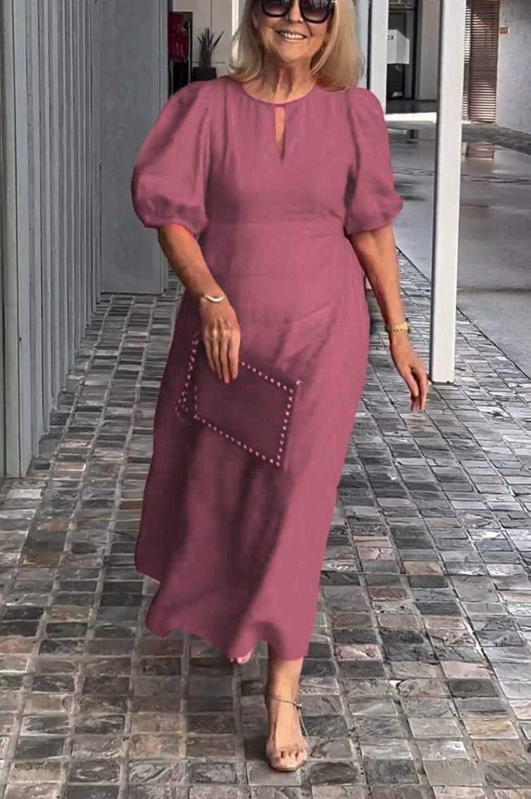 Juliana | Elegant Puff-Sleeve Dress