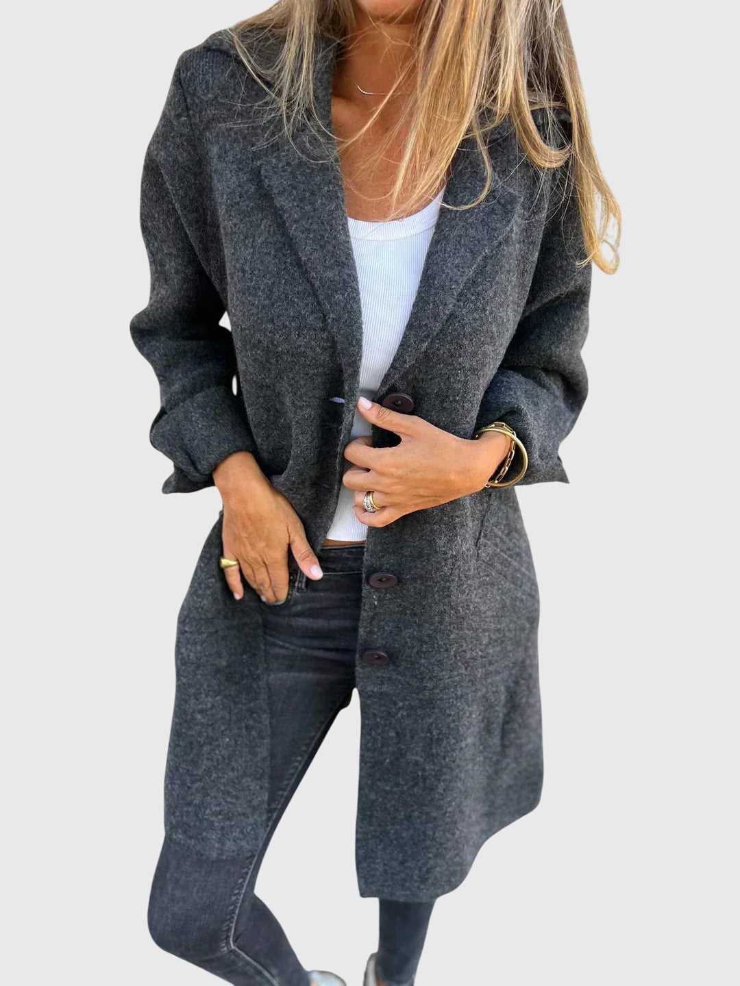 Lisa | Blazer with Buttons