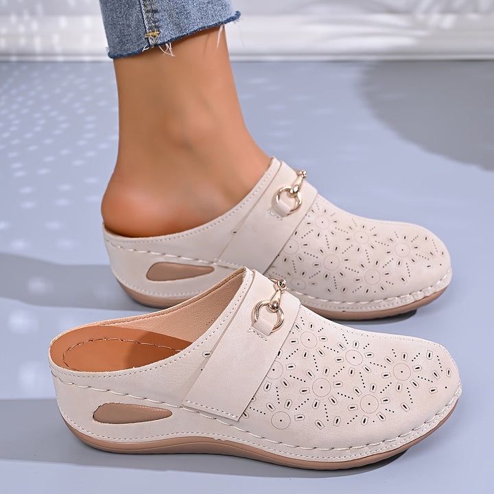 Sienna | Platform Mule Wedges
