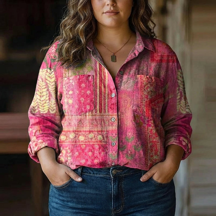Posy | Bohemian Pattern Vintage Blouse