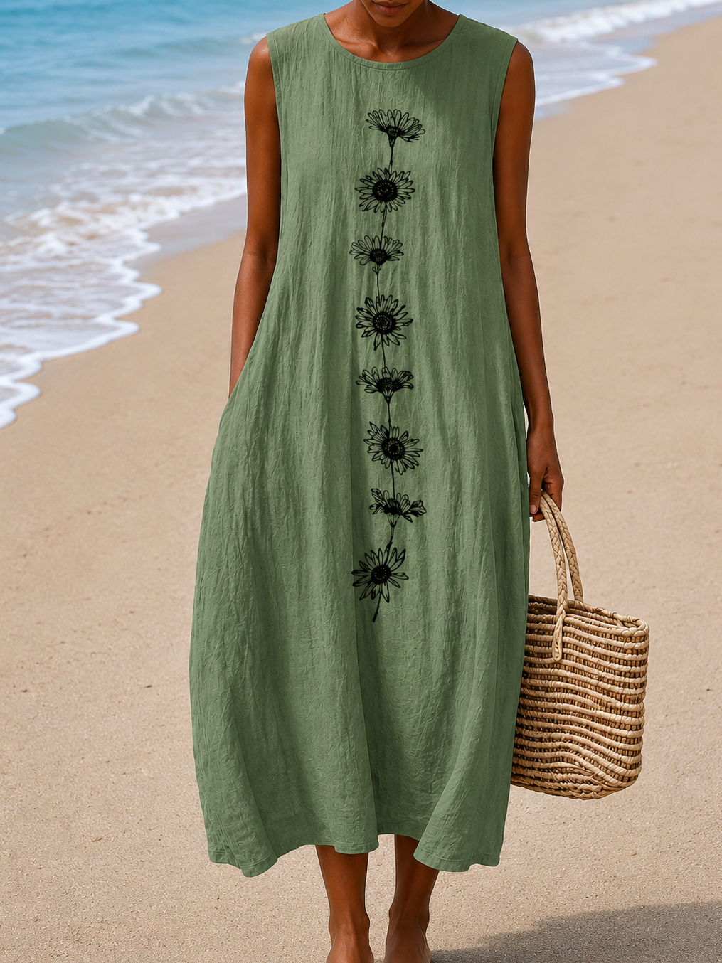 Cheryl | Casual Sleeveless Dress