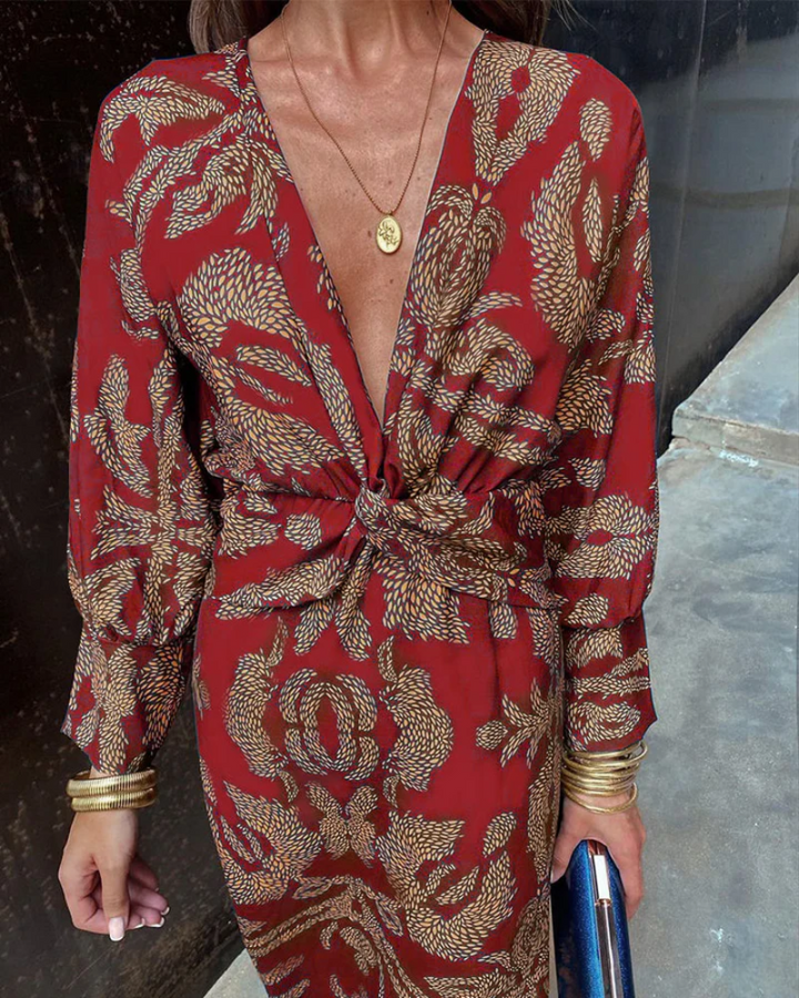 Bianca | Long-Sleeve Maxi