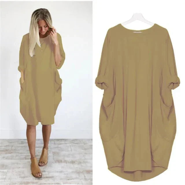 Greer | Elegant Pocket Dress