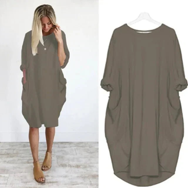 Greer | Elegant Pocket Dress