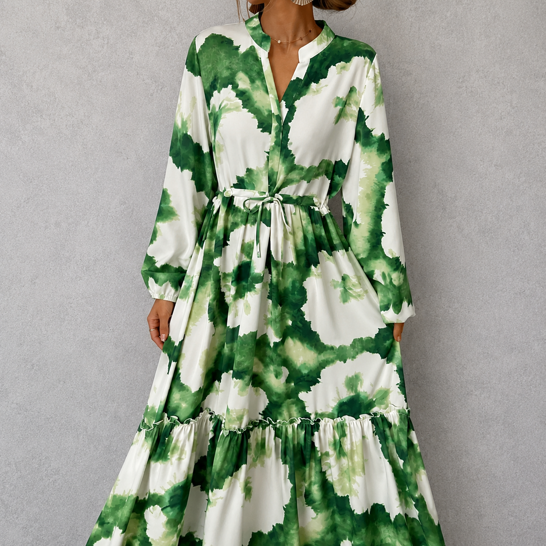 Seraphine | Botanical Print Maxi Dress