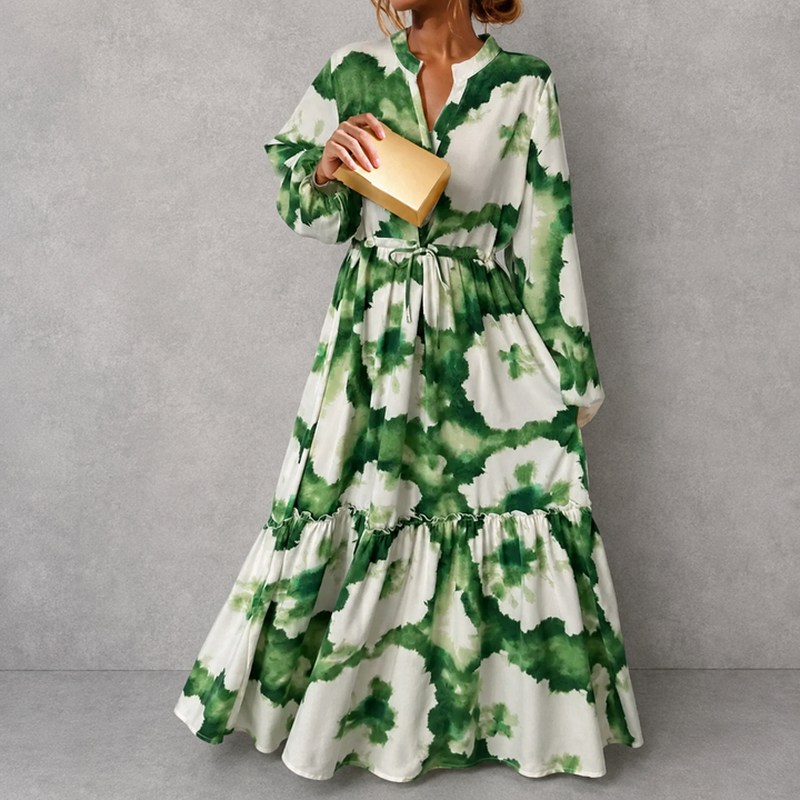 Seraphine | Botanical Print Maxi Dress