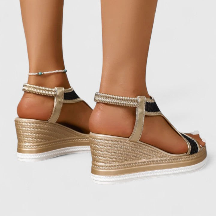 Jessica | Supportive Wedge Sandals