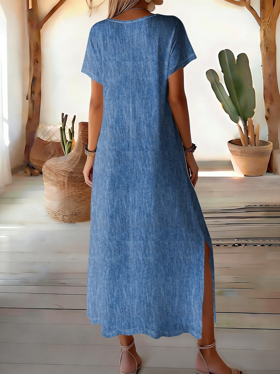 Helen | Denim Stylish Retro Dress